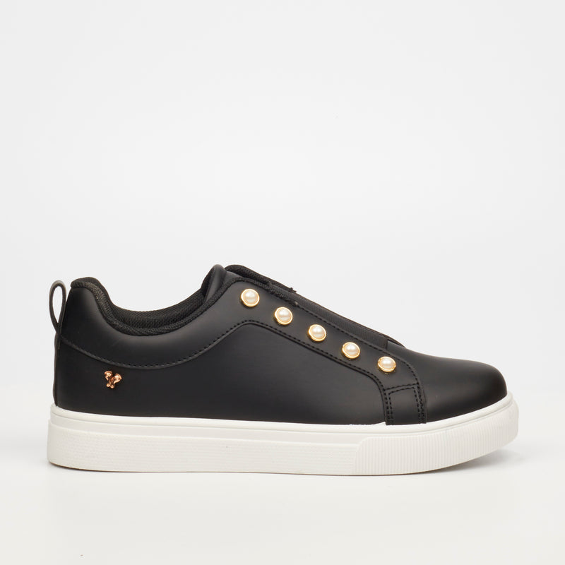 Butterfly Feet Perle 1 Sneaker - Black footwear Butterfly Feet   