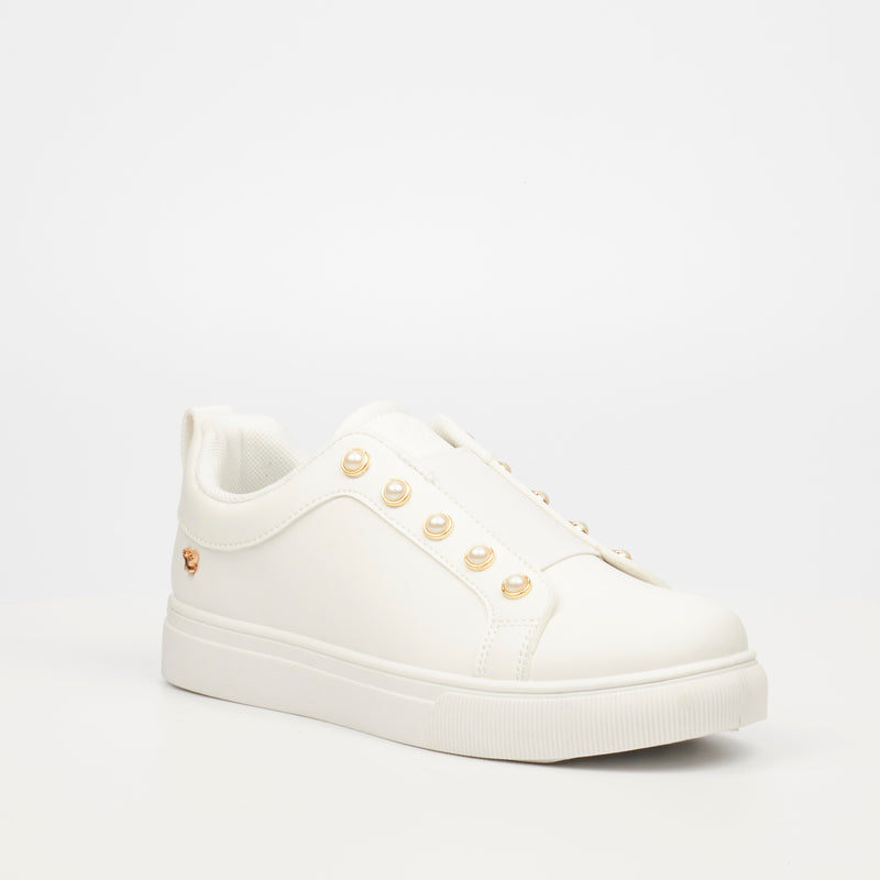 Butterfly Feet Perle 1 Sneaker - White footwear Butterfly Feet   