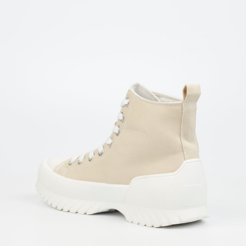 Urbanart Perry 2 Canvas Sneaker - Beige (ladies) footwear UBRT   