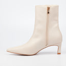 Miss Black Petite 1 Ankle Boot - Bone footwear Miss Black