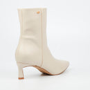 Miss Black Petite 1 Ankle Boot - Bone footwear Miss Black