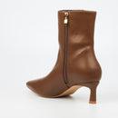 Miss Black Petite 1 Ankle Boot - Chocolate footwear Miss Black