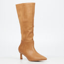 Miss Black Petite 2 High Boot - Camel footwear Miss Black