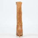 Miss Black Petite 2 High Boot - Camel footwear Miss Black