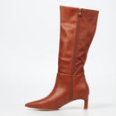 Miss Black Petite 2 High Boot - Tan footwear Miss Black