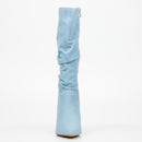 MIss Black Petite 3 High Boot - Blue footwear Miss Black
