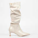 Miss Black Petite 3 High Boot - Stone footwear Miss Black