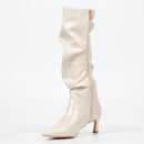 Miss Black Petite 3 High Boot - Stone footwear Miss Black