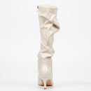 Miss Black Petite 3 High Boot - Stone footwear Miss Black