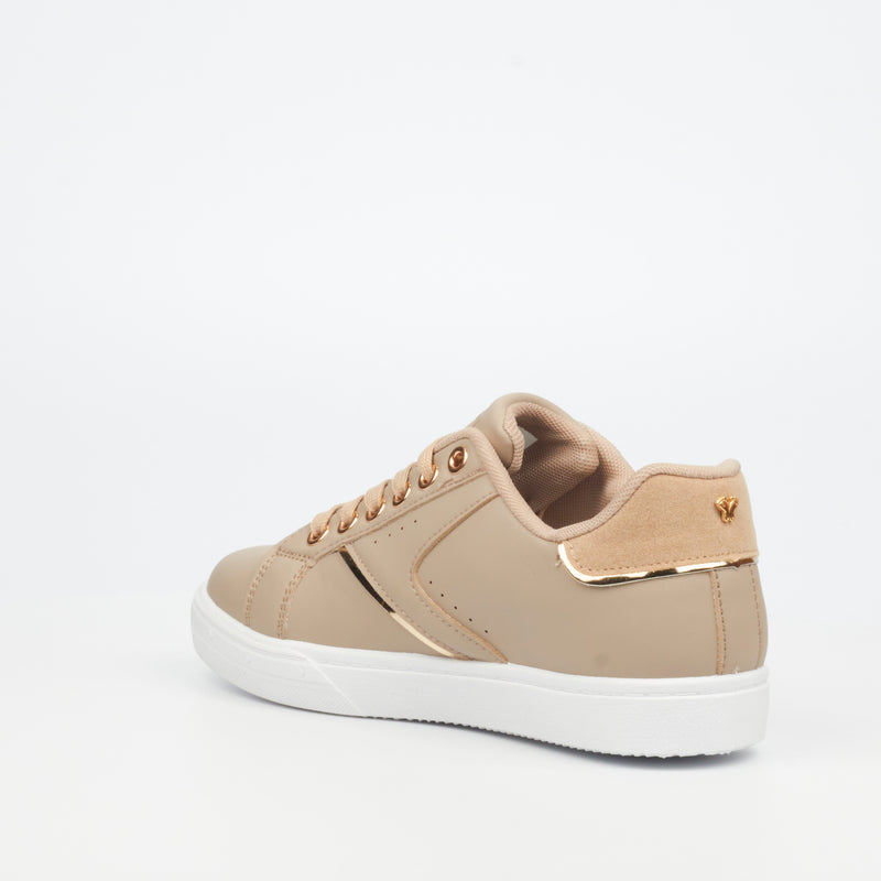 Butterfly Feet Phoenix 1 Sneaker - Taupe footwear Butterfly Feet