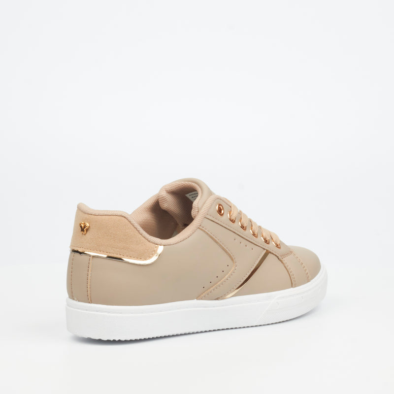 Butterfly Feet Phoenix 1 Sneaker - Taupe footwear Butterfly Feet