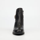 Nicci Tyler Pia 1 Genuine Smooth Leather Ankle Boots - Black footwear Nicci Tyler