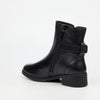 Nicci Tyler Pia 1 Genuine Smooth Leather Ankle Boots - Black footwear Nicci Tyler