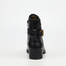 Nicci Tyler Pia 1 Genuine Smooth Leather Ankle Boots - Black footwear Nicci Tyler
