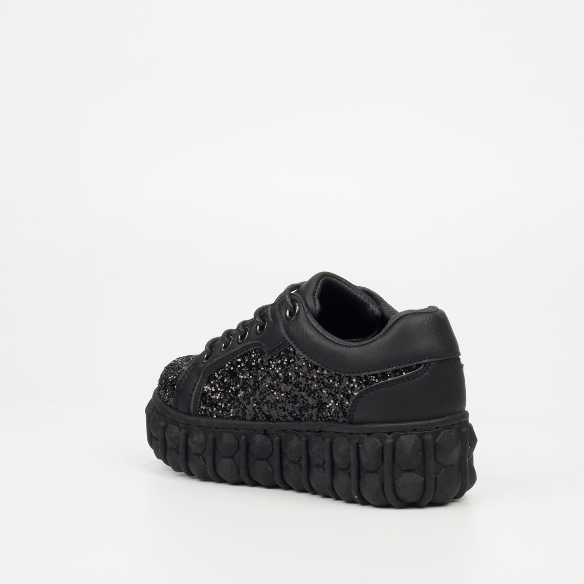 Mazerata Pigale 10 Rhinestone Sneaker - Black (Youth)