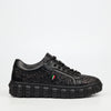 Mazerata Pigale 10 Rhinestone Sneaker - Black footwear Mazerata