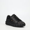 Mazerata Pigale 10 Rhinestone Sneaker - Black footwear Mazerata