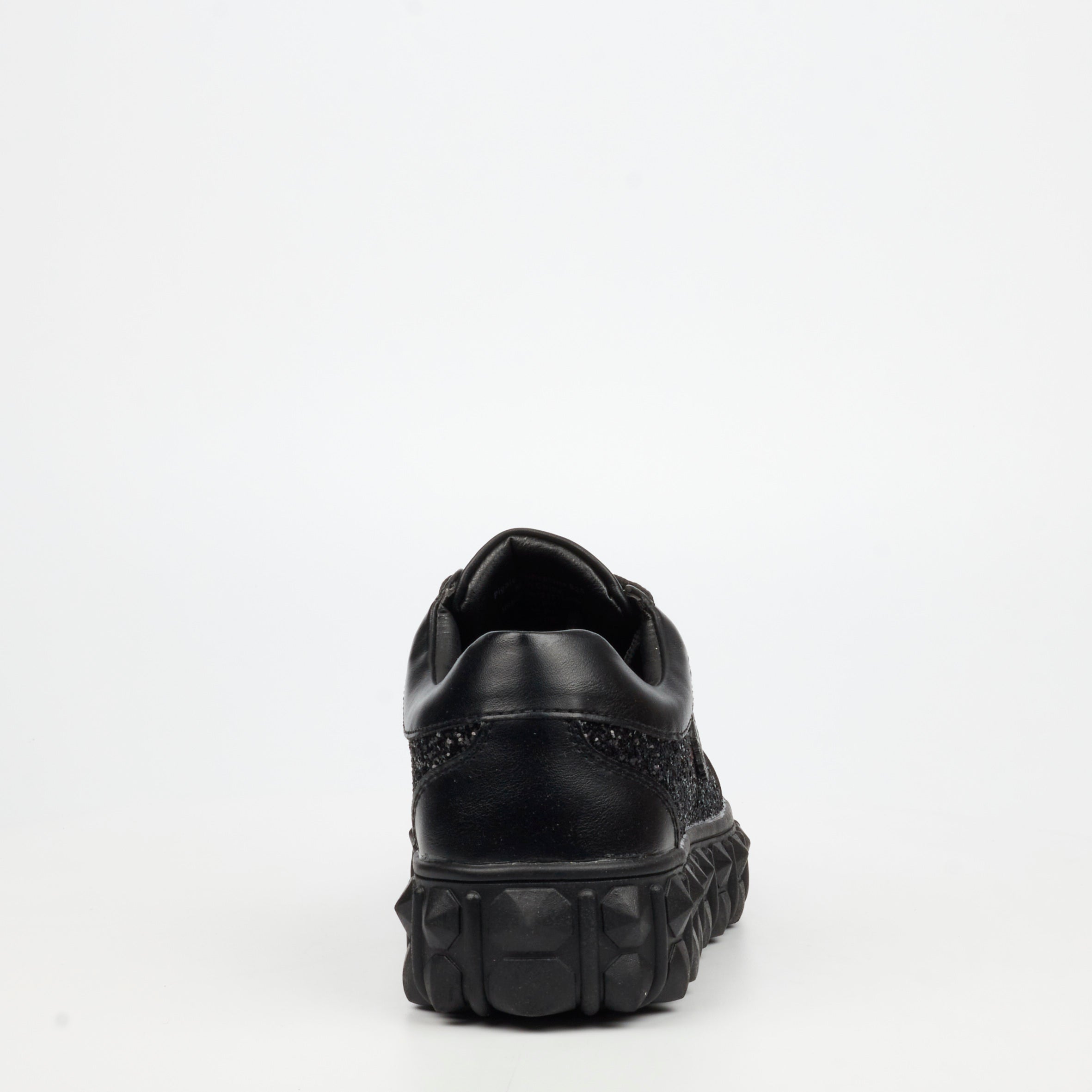 Mazerata Pigale 10 Rhinestone Sneaker - Black footwear Mazerata