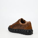Mazerata Pigale 10 Rhinestone Sneaker - Brown footwear Mazerata