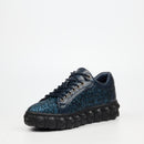Mazerata Pigale 10 Rhinestone Sneaker - Navy