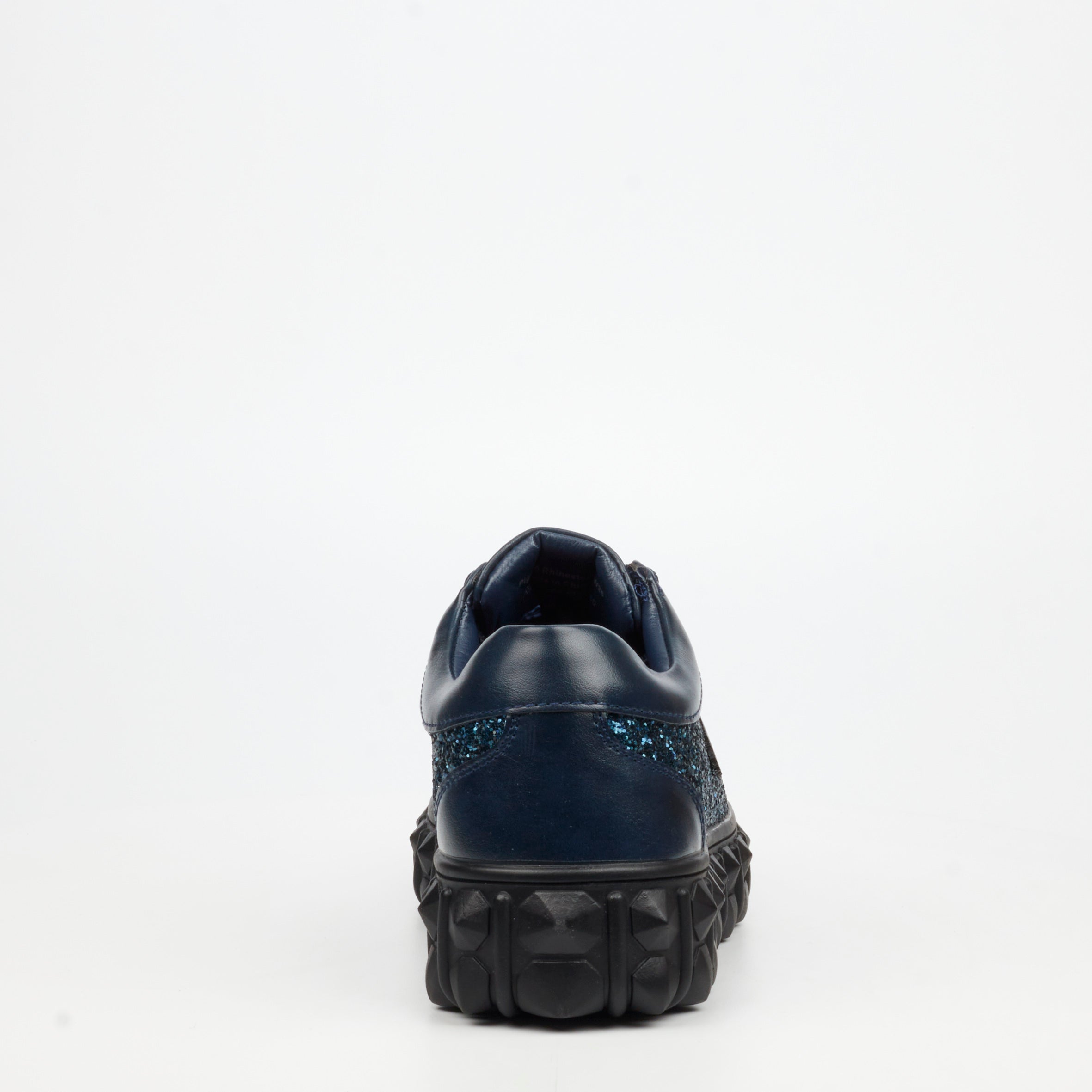 Mazerata Pigale 10 Rhinestone Sneaker - Navy footwear Mazerata