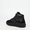 Mazerata Pigale 12 Rhinestone Sneaker - Black footwear Mazerata