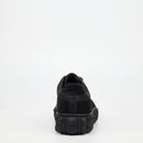 Mazerata Pigale 13 Faux Nubuck / Faux Suede Sneaker - Black footwear Mazerata