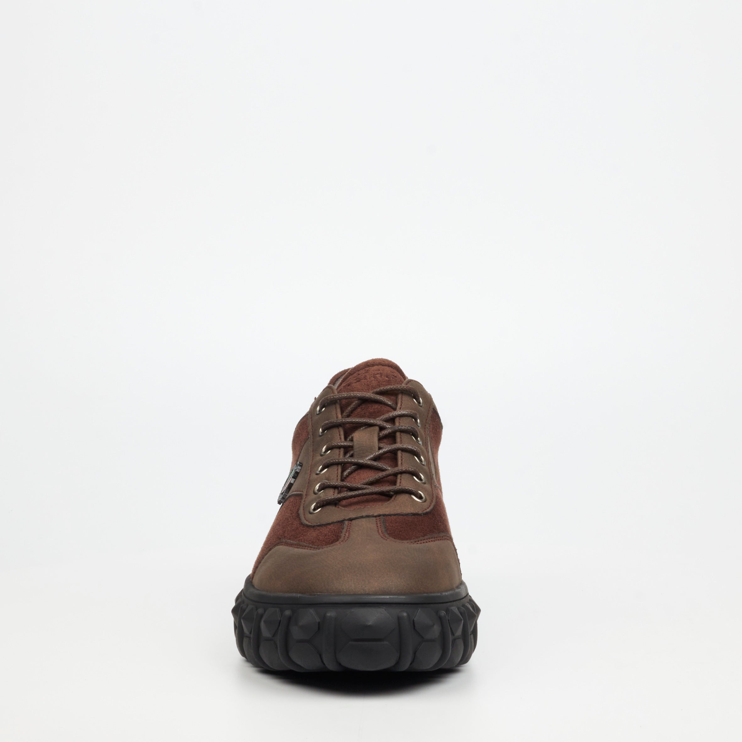 Mazerata Pigale 13 Faux Nubuck / Faux Suede Sneaker - Chocolate footwear Mazerata