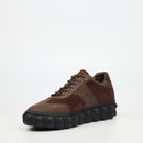 Mazerata Pigale 13 Faux Nubuck / Faux Suede Sneaker - Chocolate footwear Mazerata