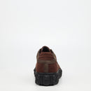 Mazerata Pigale 13 Faux Nubuck / Faux Suede Sneaker - Chocolate footwear Mazerata