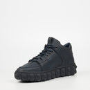 Mazerata Pigale 1 Faux Nubuck Ankle Boot - Navy footwear Mazerata