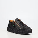 Mazerata Pigale 24 Rhinestone Sneaker - Black footwear Mazerata
