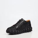 Mazerata Pigale 24 Rhinestone Sneaker - Black footwear Mazerata