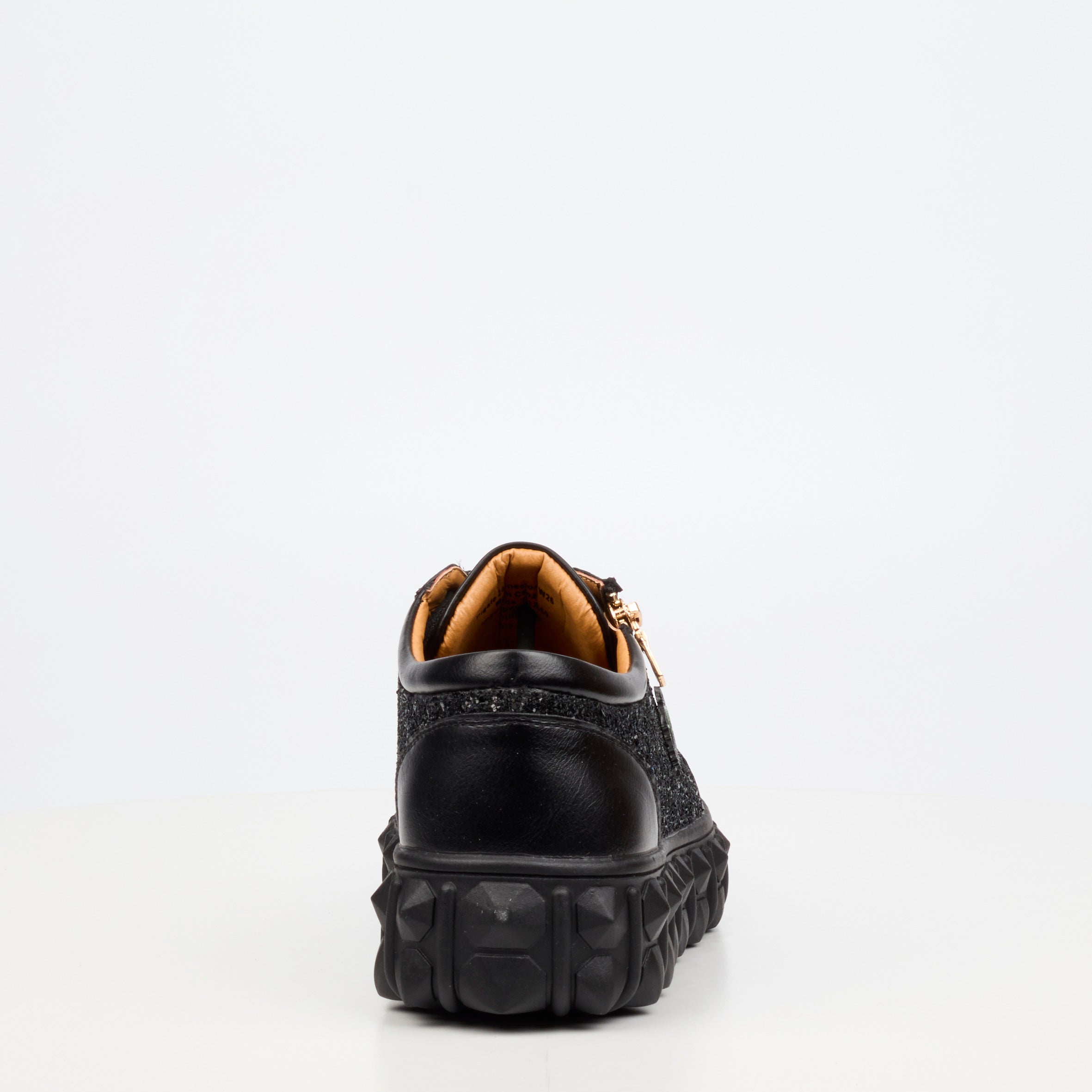 Mazerata Pigale 24 Rhinestone Sneaker - Black footwear Mazerata