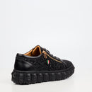 Mazerata Pigale 24 Rhinestone Sneaker - Black footwear Mazerata
