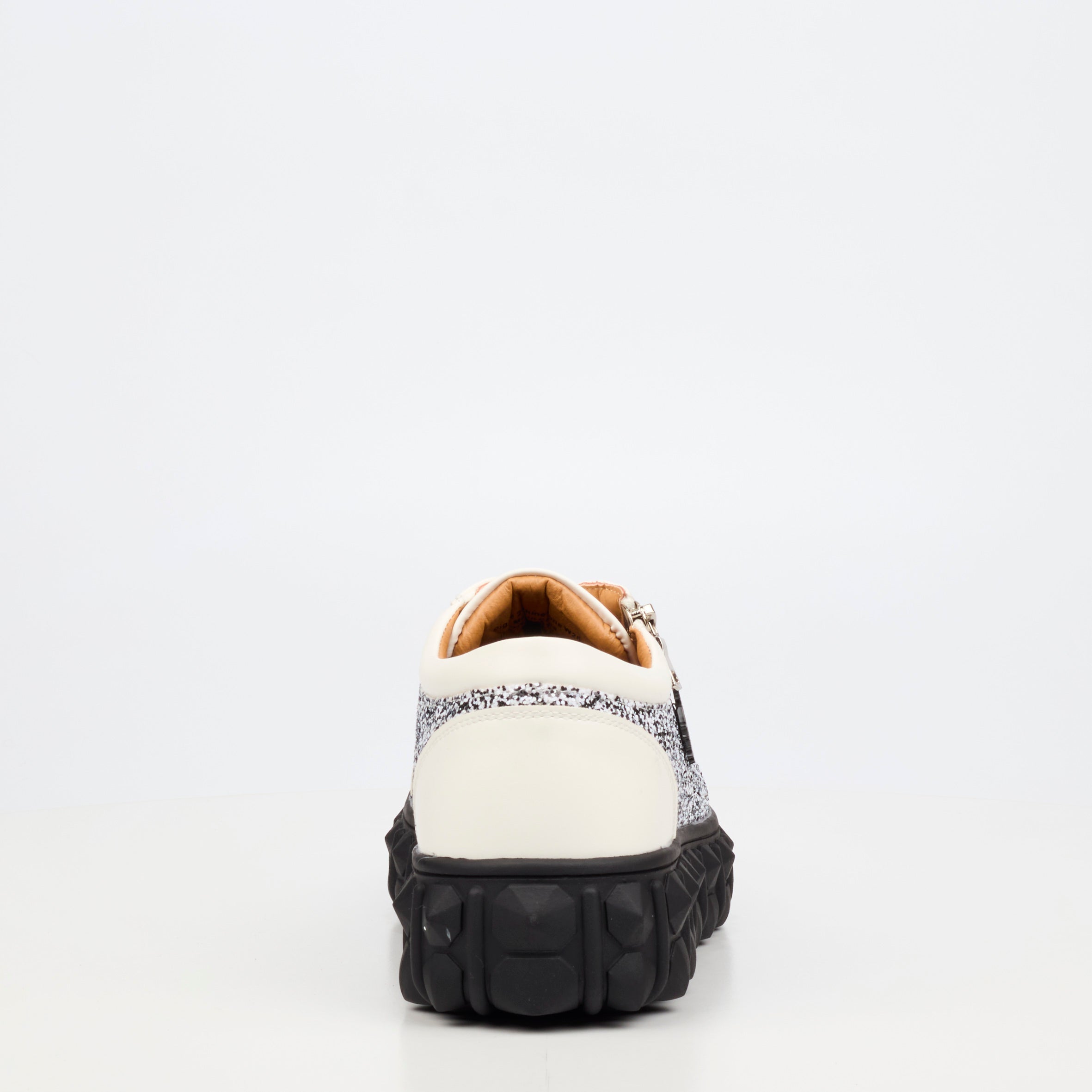 Mazerata Pigale 24 Rhinestone Sneaker - White footwear Mazerata