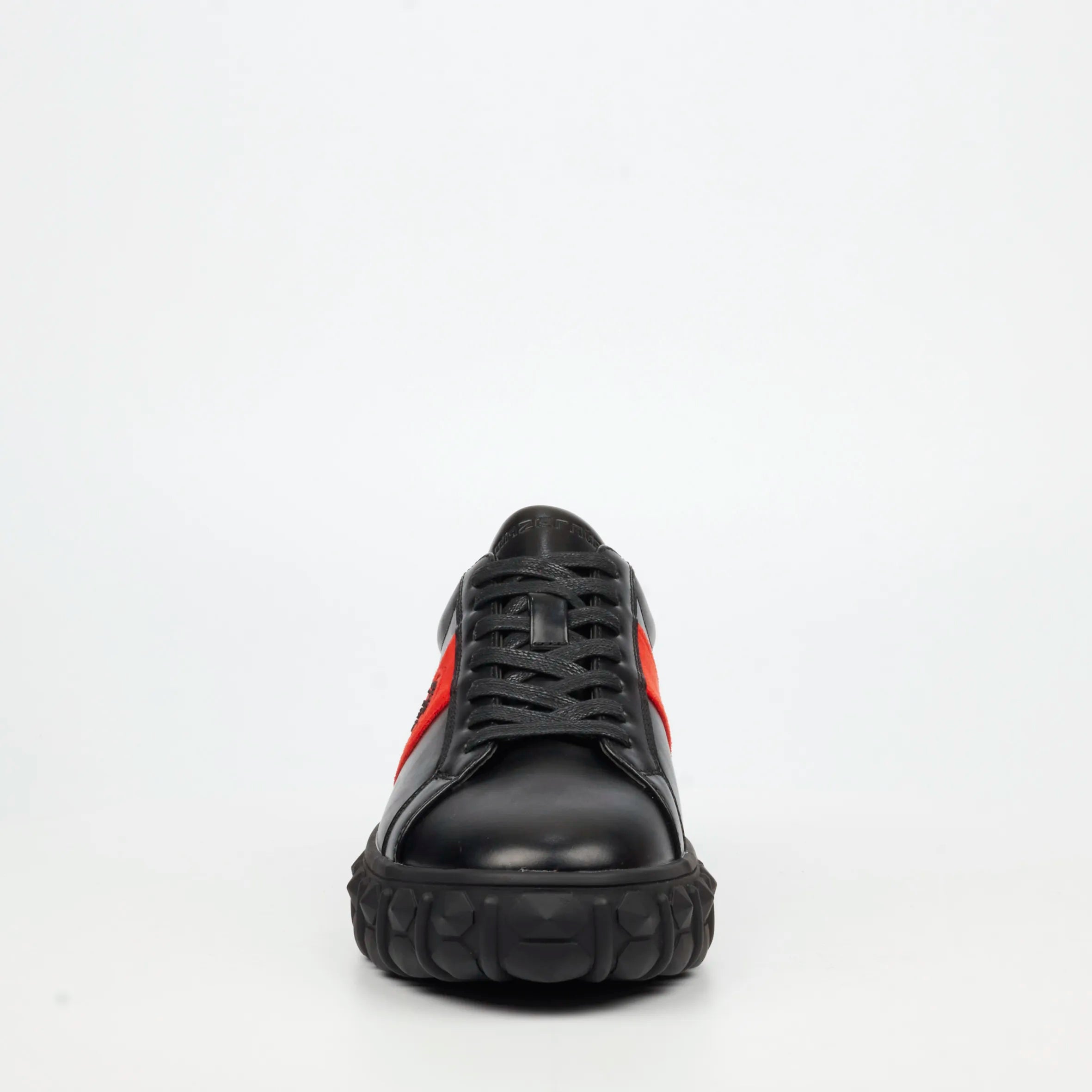 Mazerata Pigale 29 Faux Wax / Faux Suede Sneaker - Black