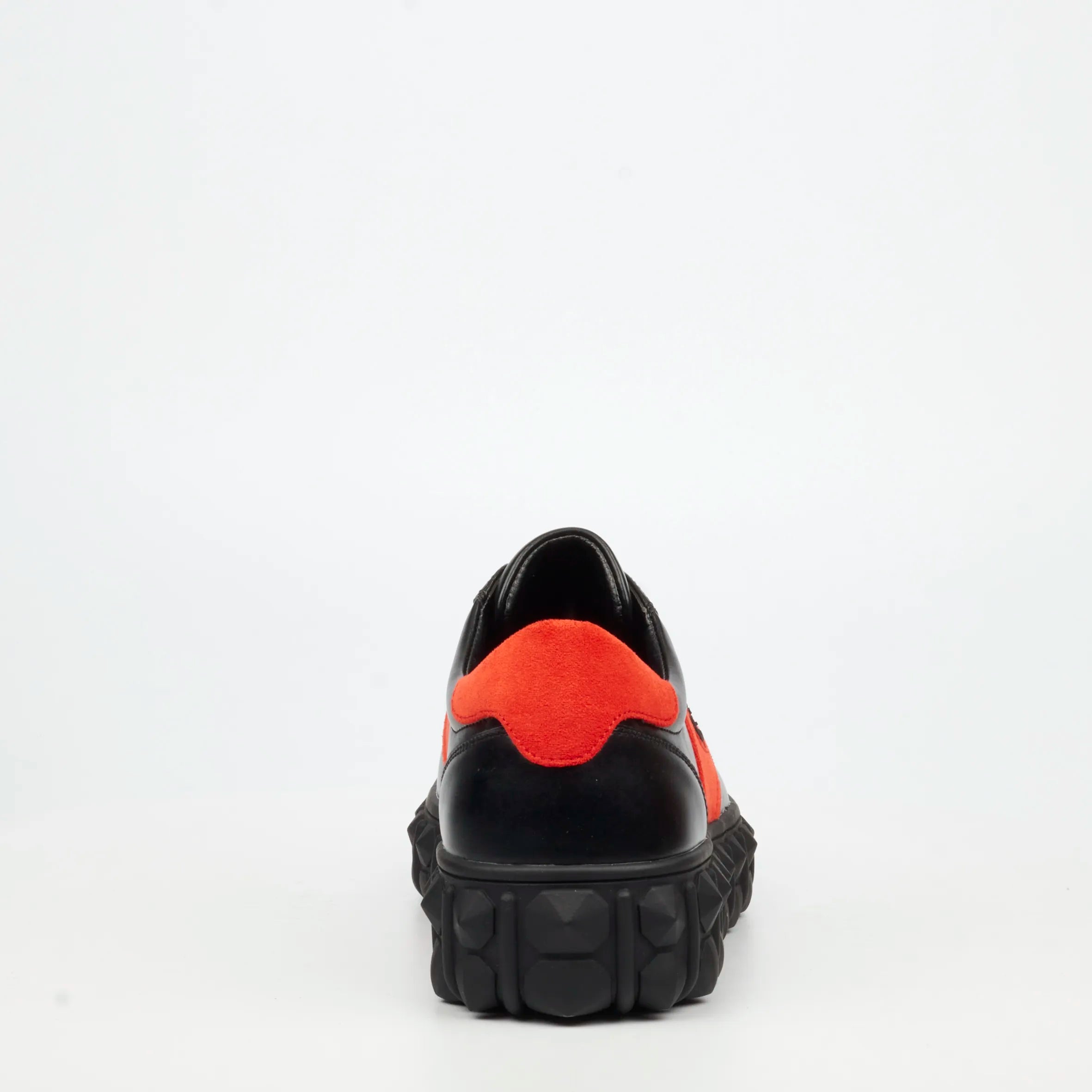 Mazerata Pigale 29 Faux Wax / Faux Suede Sneaker - Black
