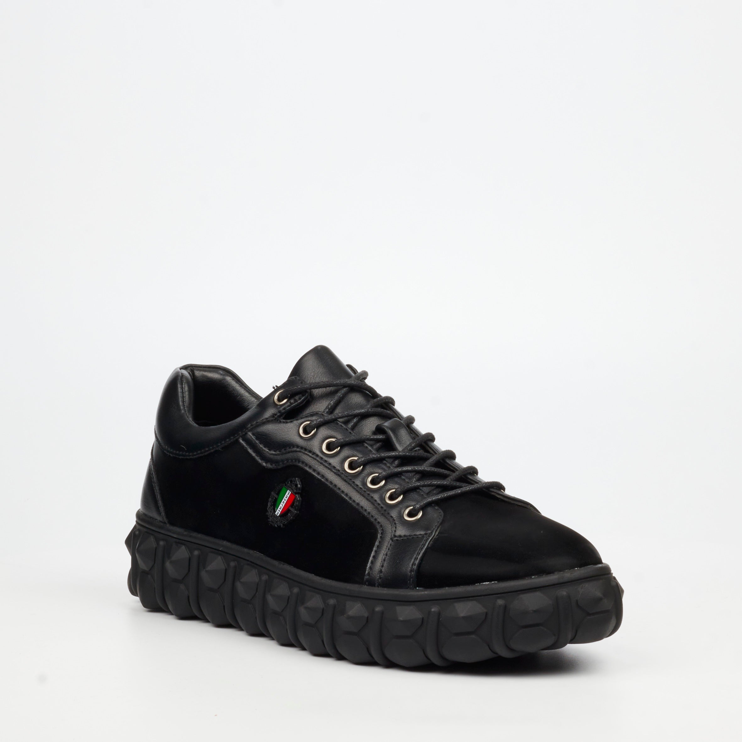 Mazerata Pigale 33 Silk Sneaker - Black footwear Mazerata