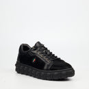 Mazerata Pigale 33 Silk Sneaker - Black footwear Mazerata