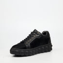 Mazerata Pigale 33 Silk Sneaker - Black footwear Mazerata