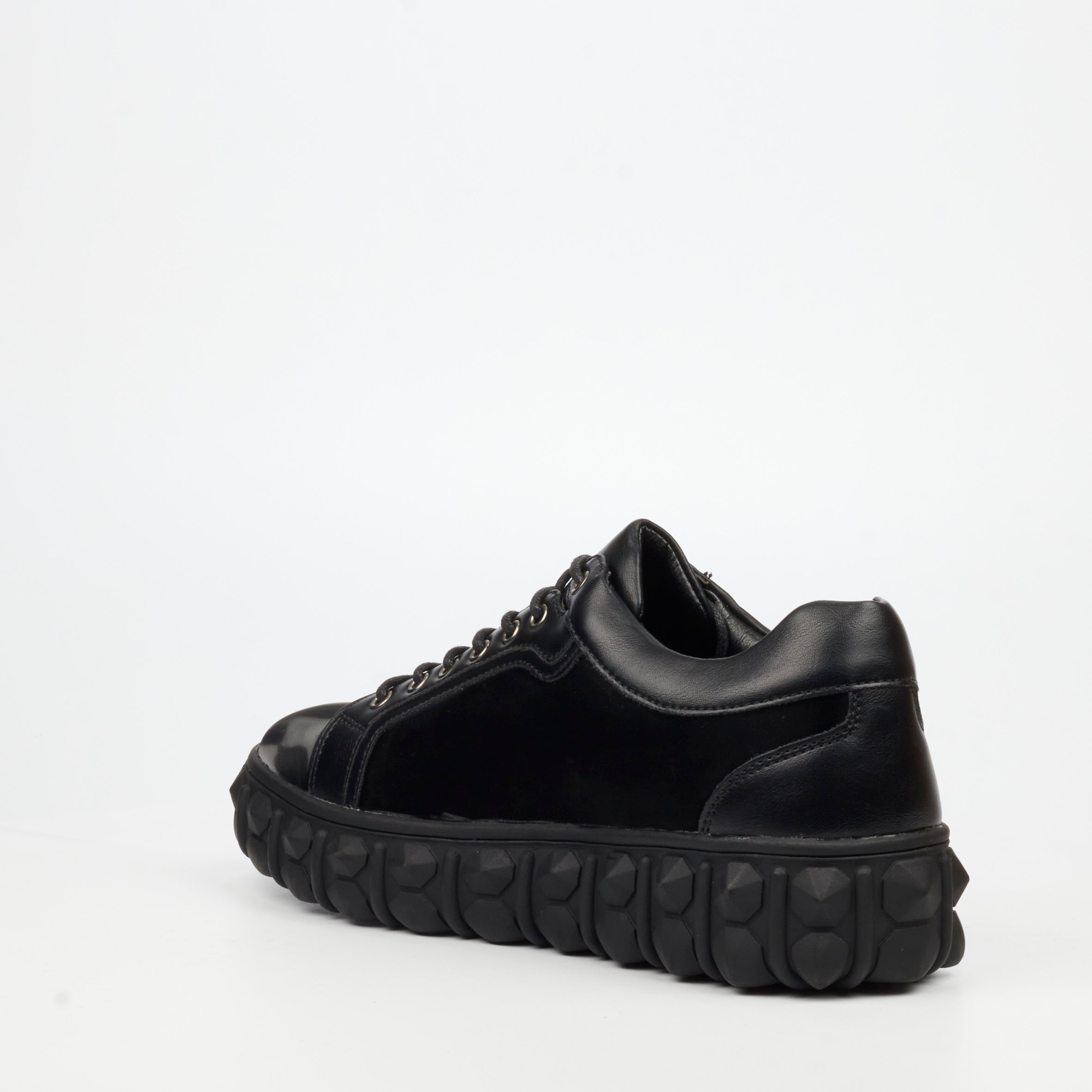 Mazerata Pigale 33 Silk Sneaker - Black footwear Mazerata