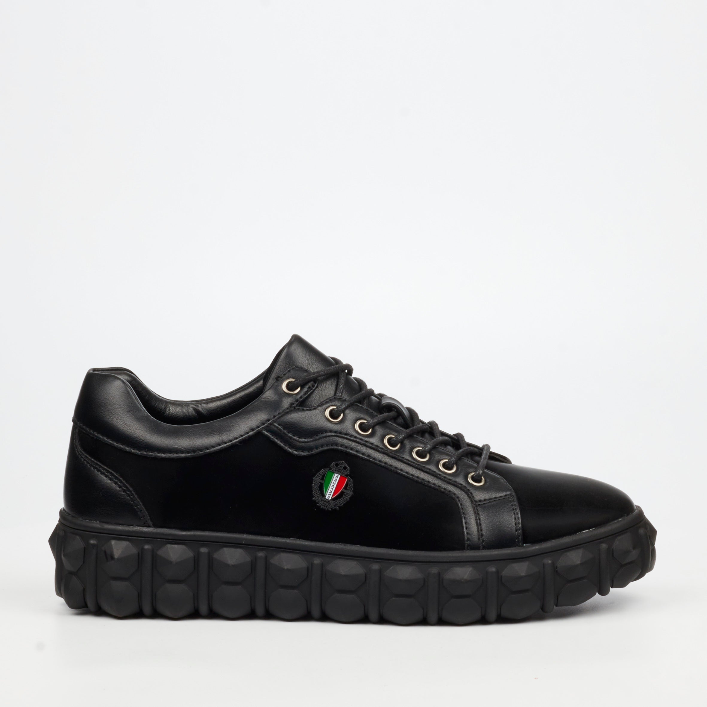 Mazerata Pigale 33 Silk Sneaker - Black footwear Mazerata