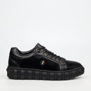 Mazerata Pigale 33 Silk Sneaker - Black footwear Mazerata