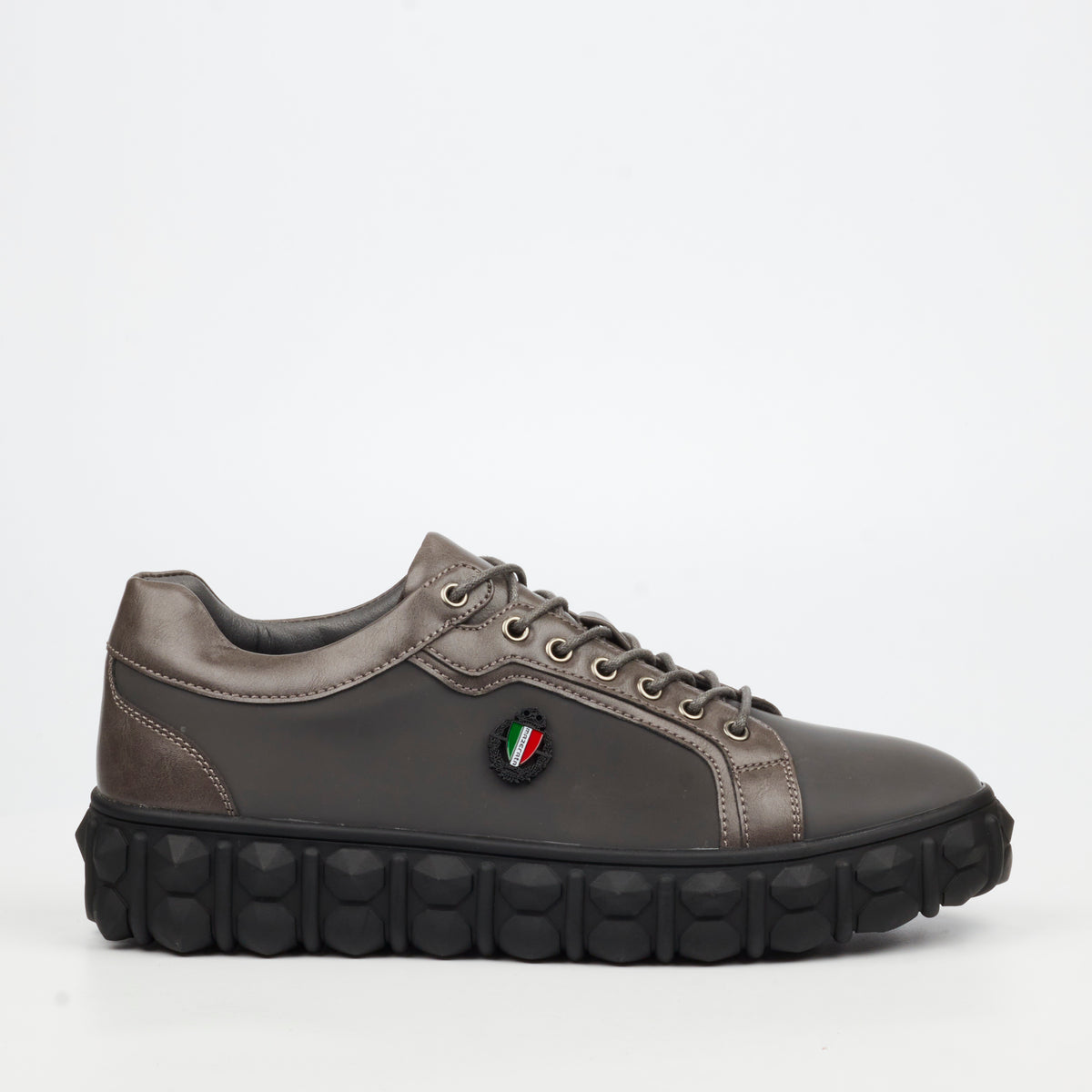 Mazerata Pigale 33 Silk Sneaker - Grey footwear Mazerata