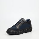 Mazerata Pigale 33 Silk Sneaker - Navy footwear Mazerata