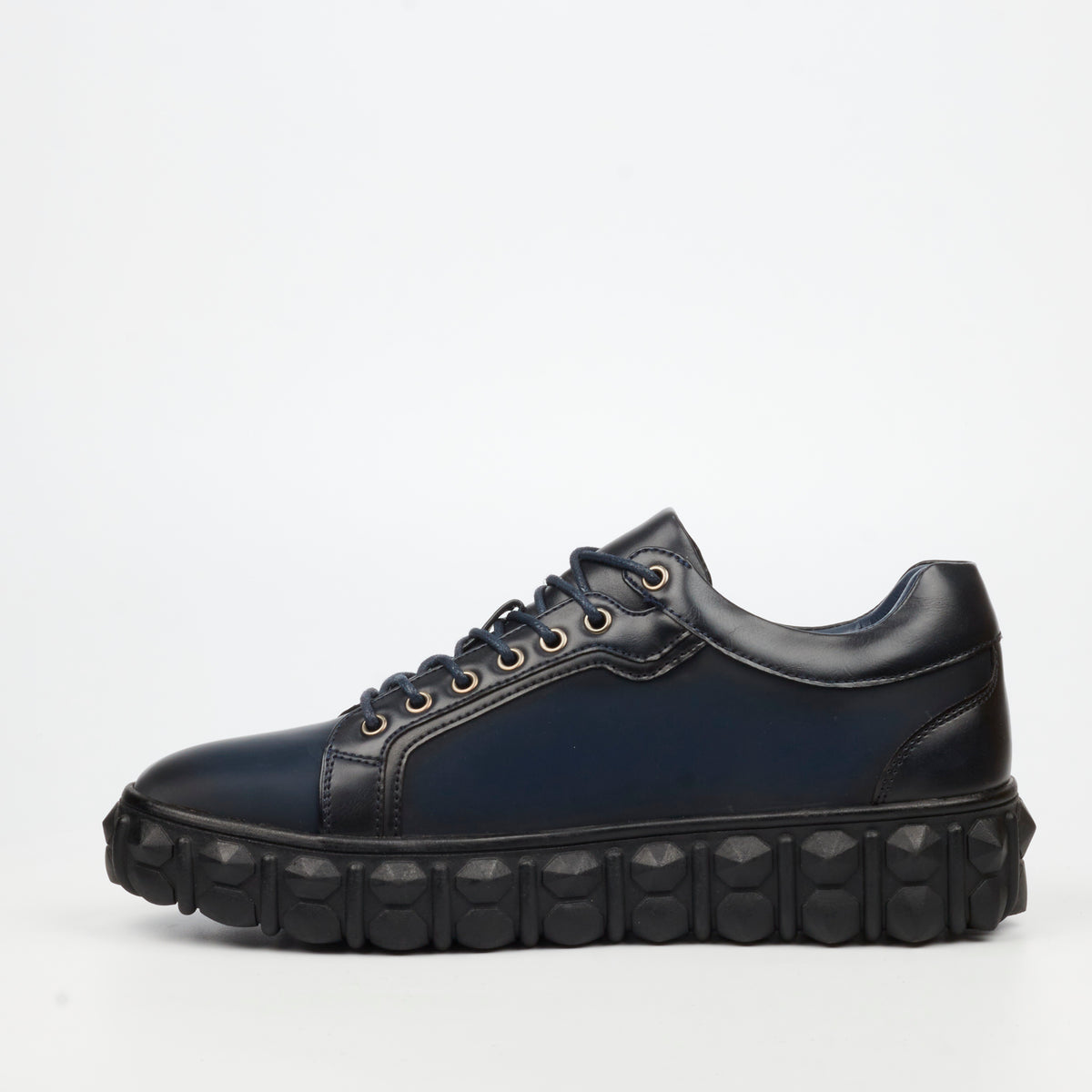 Mazerata Pigale 33 Silk Sneaker - Navy footwear Mazerata