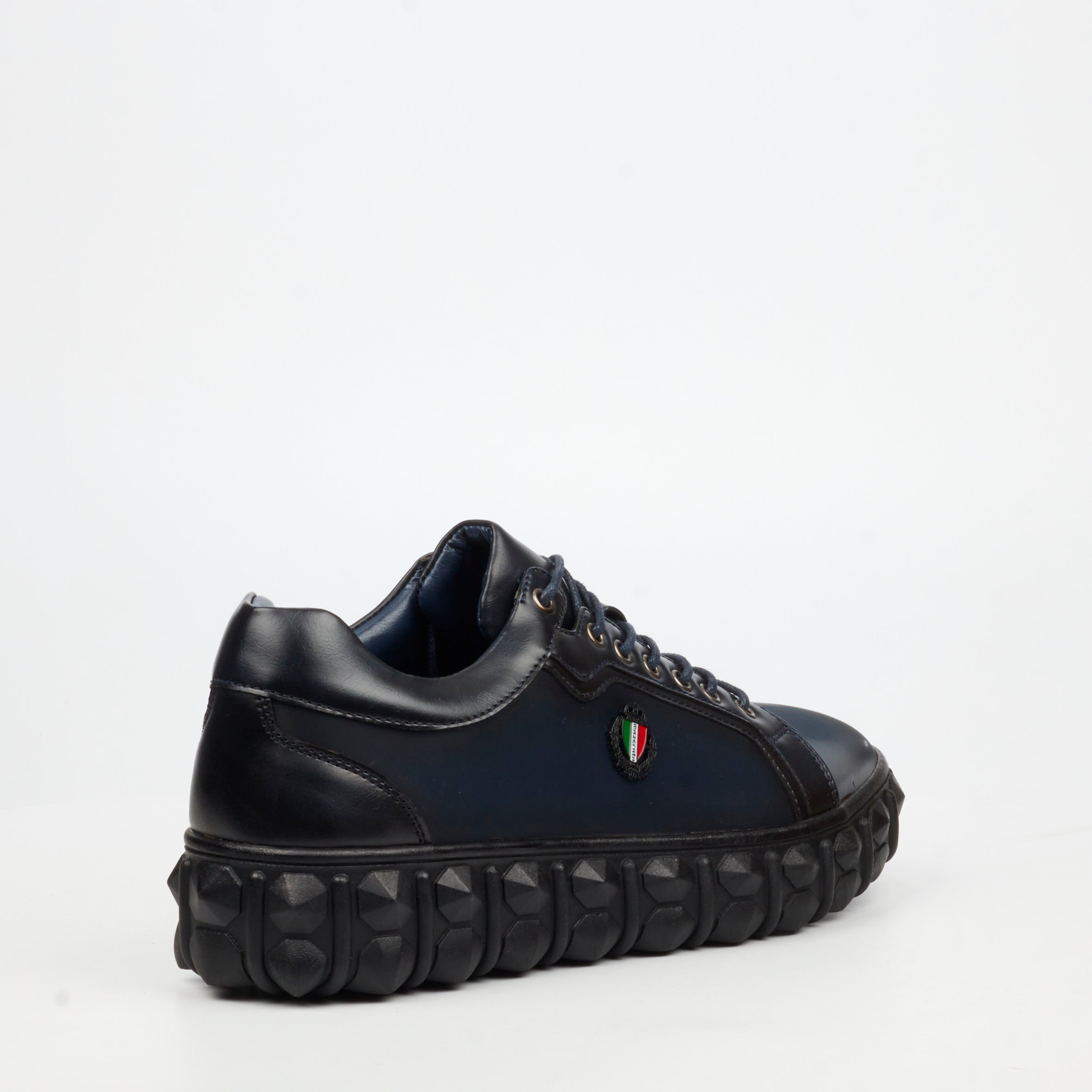 Mazerata Pigale 33 Silk Sneaker - Navy footwear Mazerata