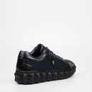 Mazerata Pigale 33 Silk Sneaker - Navy footwear Mazerata