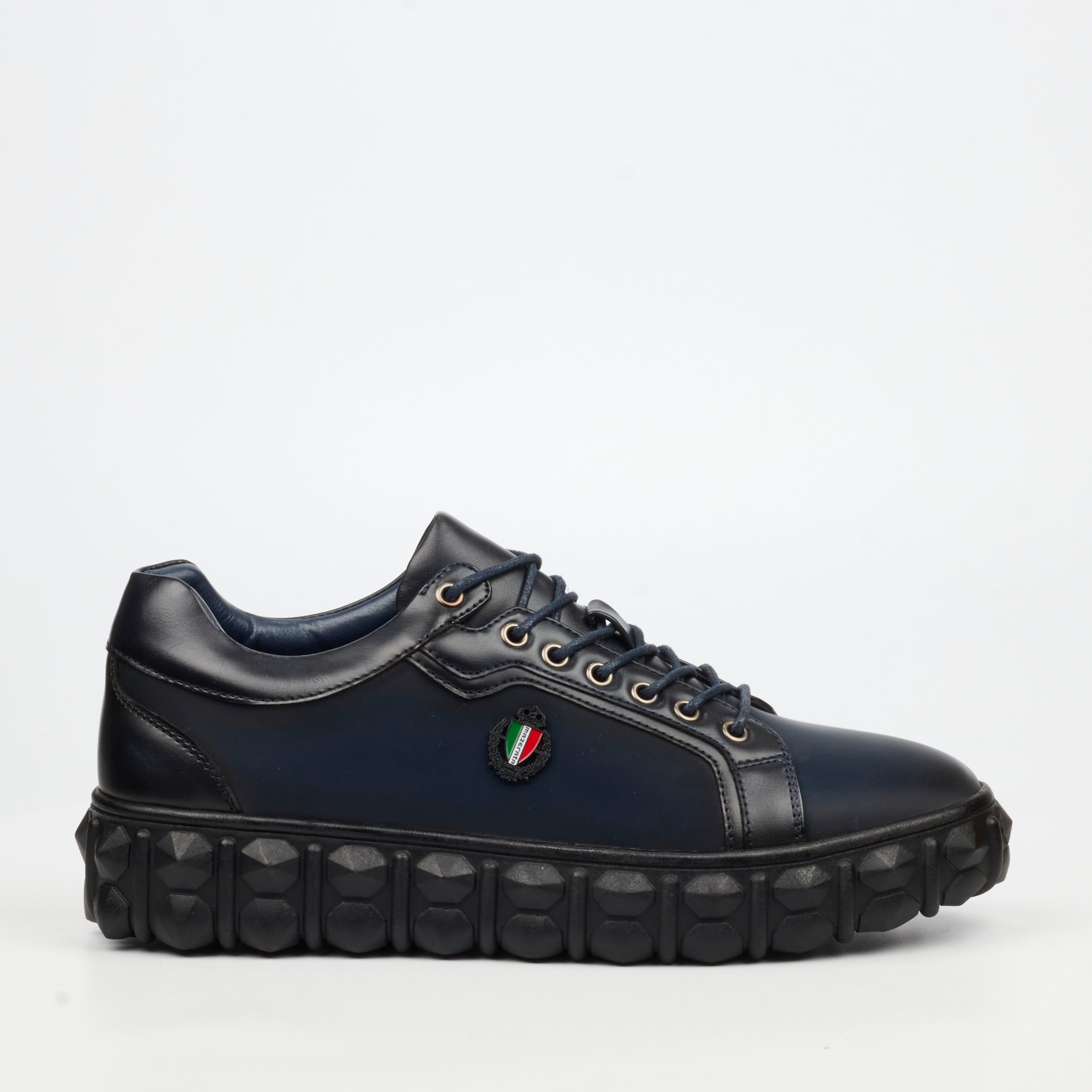Mazerata Pigale 33 Silk Sneaker - Navy footwear Mazerata